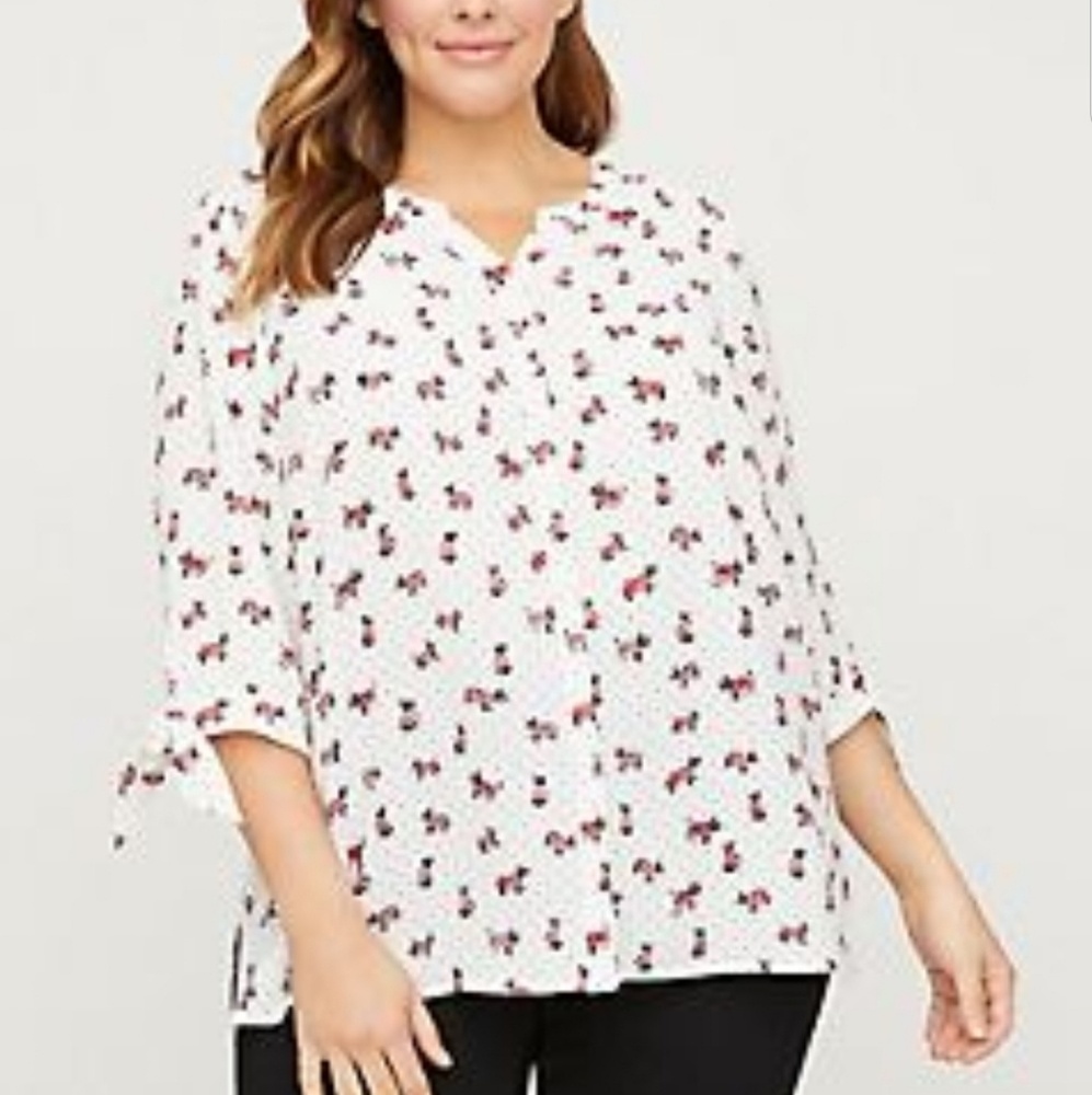 Catherine's Soft Crepe Scotty Blouse